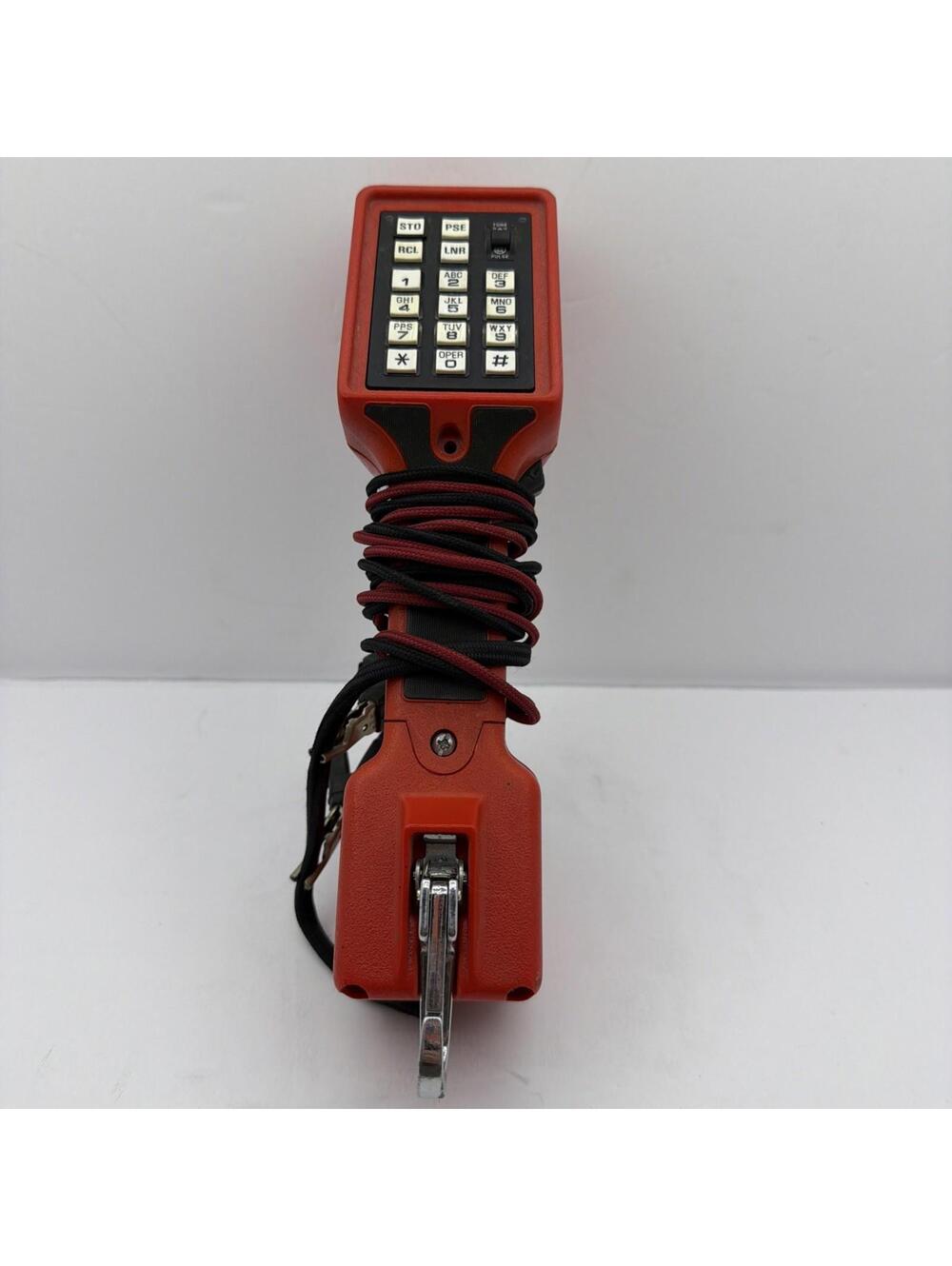 Harris Dracon Division M332-1 Lineman Handset Ts22 009 Butt Set Telephone Tested